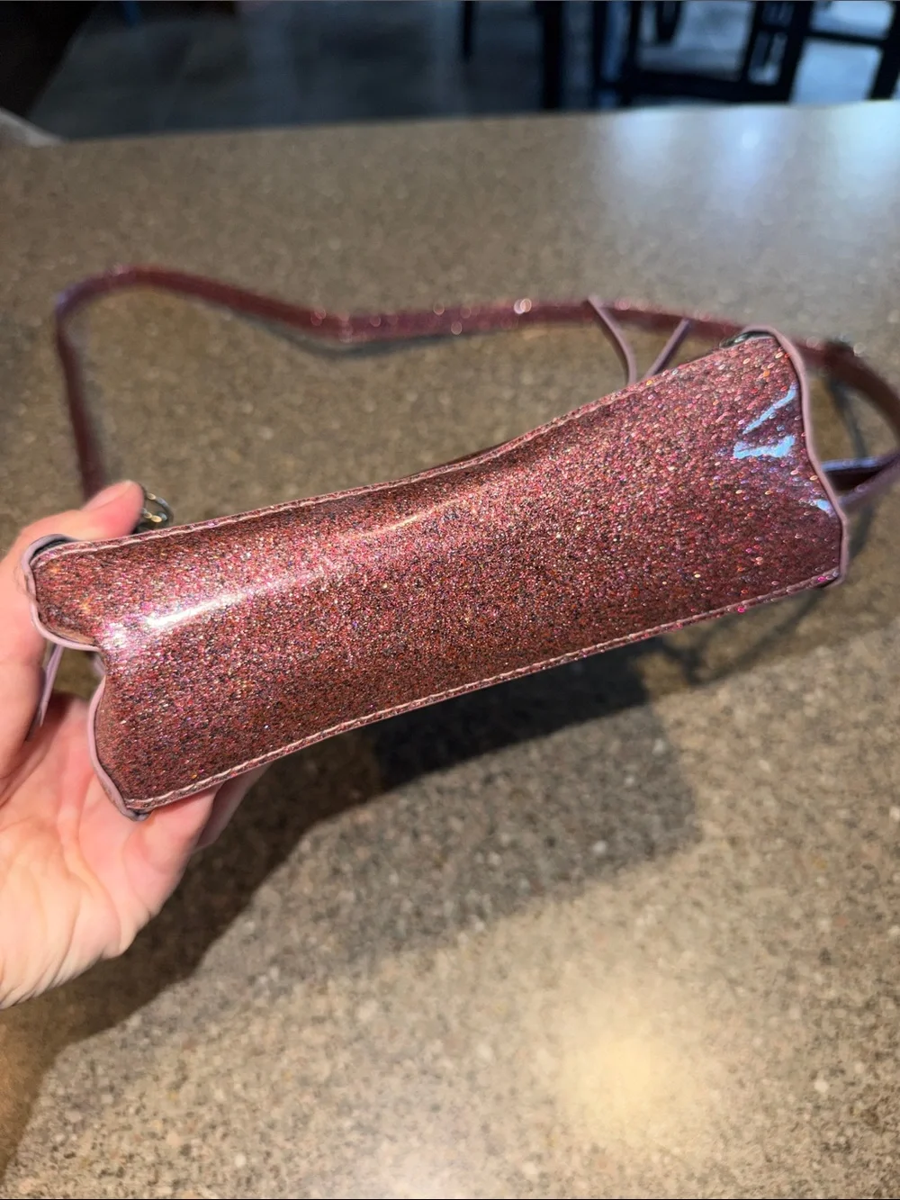Glitter Mini Crossbody Bag - Y2k grunk punk goth